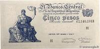 ARGENTINA 5 Pesos ARGENTINA 5 Pesos 1951 UNC- -