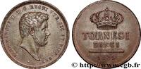 ITALY - KINGDOM OF THE TWO SICILIES - FERDINAND II 10 Tornesi, second portrait ITALY - KINGDOM OF THE TWO SICILIES - FERDINAND II 1839 (37,5mm, 29,50g, 6h) -