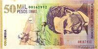 COLOMBIA 50000 Pesos COLOMBIA 50000 Pesos 2007 AU -