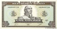 HAITI 1 Gourde HAITI 1 Gourde 1987 UNC -