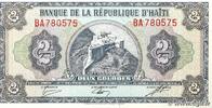 HAITI 2 Gourdes HAITI 2 Gourdes 1987 UNC -