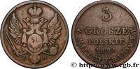 POLAND 3 Grosze POLAND Varsovie 1826 (25mm, 8,40g, h) -