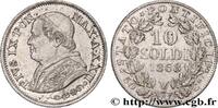 VATICAN AND PAPAL STATES 10 Soldi (50 Centesimi) Pie IX an XXII VATICAN AND PAPAL STATES Rome 1868 (18,5mm, 2,50g, 6h) -
