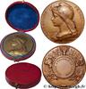 FRANCE Médaille, Comice Agricole SOCIÉTÉS D'AGRICULTURE, HORTICULTURE, PÊCHE ET CHASSE 37 - Loches n.d. (50mm, 54,66g, 12h) -