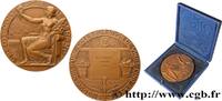FRANCE Médaille, Crédit Commercial de France BANQUES - ÉTABLISSEMENTS DE CRÉDIT Monnaie de Paris 1970 (76,5mm, 226,85g, 12h) -