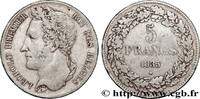 BELGIUM 5 Francs Léopold Ier tête laurée BELGIUM 1835 (37mm, 24,68g, 6h) -