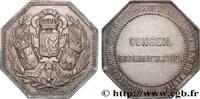 FRANCE Société agricole et horticole SOCIÉTÉS D'AGRICULTURE, HORTICULTURE, PÊCHE ET CHASSE 78 - Mantes n.d. (29mm, 11,59g, 12h) -