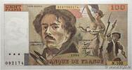 FRANCE 100 Francs DELACROIX modifié FRANCE 100 Francs DELACROIX modifié 1986 AU+ -