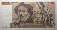 FRANCE 100 Francs DELACROIX imprimé en continu FRANCE 100 Francs DELACROIX imprimé en continu 1990 UNC -