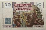 FRANCE 50 Francs LE VERRIER 1948 FRANCE 50 Francs LE VERRIER 1948 AU fST 376.52 元 含税 ＋  150.61 元 运费