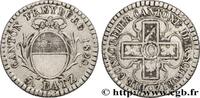 SWITZERLAND - CANTON OF FRIBOURG 5 Batzen - Canton de Fribourg SWITZERLAND - CANTON OF FRIBOURG 1829 (25mm, 4,39g, 6h) -