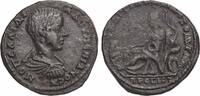 THE SEVERANS (193 AD to 235 AD) Tetrassaria DIADUMENIAN Nicopolis ad Istrum, Mésie Inférieure 217-218 (26,5mm, 12,32g, 12h) -