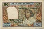 MADAGASCAR 50 Francs - 10 Ariary MADAGASCAR 50 Francs - 10 Ariary 1969 F+ -