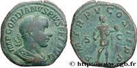 THE MILITARY CRISIS(235 AD to 284 AD) Sesterce GORDIAN III Rome 242 (30mm, 18,83g, 1h) -