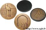 FRANCE Médaille, Cinquantenaire de la fondation du crédit BANQUES - ÉTABLISSEMENTS DE CRÉDIT 1930 (63,5mm, 115,04g, 12h) -