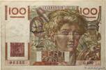 FRANCE 100 Francs JEUNE PAYSAN filigrane inversé FRANCE 100 Francs JEUNE PAYSAN filigrane inversé 1952 VF -