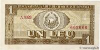 ROMANIA 1 Leu ROMANIA 1 Leu 1966 AU- -