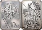 POLAND 10 Zlotych Jeździec Piastowski POLAND 2006 (32mm, 14,13g, 12h) -