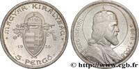 HUNGARY 5 Pengo 900e anniversaire de la mort de St Stephan HUNGARY Budapest 1938 (36mm, 25,02g, 12h) -