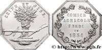 FRANCE SEINE ET OISE SOCIÉTÉS D'AGRICULTURE, HORTICULTURE, PÊCHE ET CHASSE 1834 (28,5mm, 11,67g, 12h) -