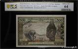 FRENCH WEST AFRICA (1895-1958) 500 Francs Spécimen FRENCH WEST AFRICA (1895-1958) 500 Francs Spécimen 1957 UNC- -