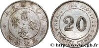 CHINA 20 Cents Province de Kwangtung an 10 de la Républ CHINA (1921) (24mm, 5,38g, 12h) -