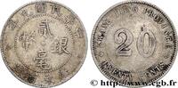 CHINA 20 Cents Province de Kwangtung an 9 de la Républi CHINA (1920) (24mm, 5,12g, 12h) -