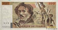 FRANCE 100 Francs DELACROIX imprimé en continu FRANCE 100 Francs DELACROIX imprimé en continu 1991 VF- -