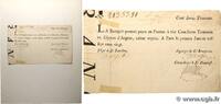 FRANCE 100 Livres Tournois typographié FRANCE 100 Livres Tournois typographié 1720 F -