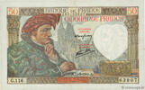 FRANCE 50 Francs JACQUES CŒUR FRANCE 50 Francs JACQUES CŒUR 1941 VF+ -