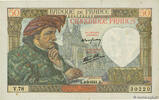 FRANCE 50 Francs JACQUES CŒUR FRANCE 50 Francs JACQUES CŒUR 1941 VF+ -
