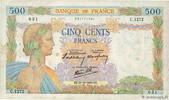 FRANCE 500 Francs LA PAIX FRANCE 500 Francs LA PAIX 1940 F+ -