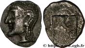 FRANCE Litra du type du trésor d'Auriol à la tête d'Artém MASSALIA - MARSEILLE Marseille (13) c. 480-470 AC. (10,5mm, 1,03g, h) -