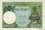 MADAGASCAR 10 Francs 1948 MADAGASCAR 10 Francs 1948 UNC- fST+ 669.38 元 含税 ＋  150.61 元 运费