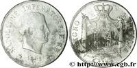 FRANCE 5 lire Napoléon Empereur et Roi d’Italie, 1er type NAPOLEONIC COINS Milan 1808 (37,11mm, 24,94g, 6h) -