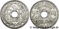 FRANCE 25 centimes Lindauer, maillechort III REPUBLIC 1940 (24mm, 4g, 6h) -