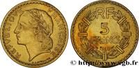 FRANCE 5 francs Lavrillier, bronze-aluminium III REPUBLIC 1940 (31mm, 12g, 6h) -