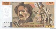 FRANCE 100 Francs DELACROIX modifié FRANCE 100 Francs DELACROIX modifié 1979 UNC -