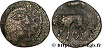 FRANCE Denier au lion, “type de Villeneuve-Saint-Germain” GALLIA BELGICA - SUESSIONES (Area of Soissons) c. 70 AC. (13mm, 1,76g, 5h) -