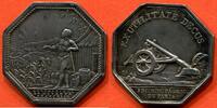 Ausländische Münzen JETON COLONIES FRANCAISES LOUIS XVI 1774-1793 COMPAGNIE DE LA GUYANE (sic) FRANCAISE ND EN ARGENT SANS POINCON POIDS 14.31g / N° CA -
