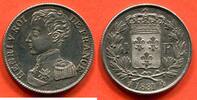 Französische Dezimalmünzen 1 FRANC HENRI V PRETENDANT 1820-1883 EN ARGENT 1831 A ATELIER PARIS TRANCHE STRIEE POIDS 5.06g * / N° CATALOGUE : G451 -