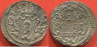 Ausländische Münzen 2 SOLDI CORSE PASCAL PAOLI ARMES DE LA CORSE EN BILLON 1766 FRAPPE A MORATO TRITONS POIDS 0.86g ÉTAT SUPERBE RARE DANS CETTE QUALITÉ A -