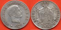 Ausländische Münzen ITALIE 5 LIRES NAPOLEONE IMPERATORE E RE 1808 M ATELIER MILAN TRANCHE EN RELIEF METAL ARGENT * / N° CATALOGUE : KM10.4 -