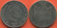 Ausländische Münzen ITALIE 5 LIRES NAPOLEONE IMPERATORE E RE 1808 M ATELIER MILAN TRANCHE EN CREUX MÉTAL ARGENT POIDS 24.23g ETAT TB MONNAIE AVEC AN -