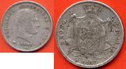 Ausländische Münzen ITALIE 5 LIRES NAPOLEONE 1808 M ATELIER MILAN METAL ARGENT * / N° CATALOGUE : KM10.7 -