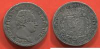 Ausländische Münzen 1 LIRE ITALIE SARDAIGNE CHARLES FÉLIX 1821-1831 EN ARGENT 1827 ATELIER TURIN POIDS 4.87g ÉTAT TTB COUPS SUR LA TRANCHE / N° CATALOGUE -