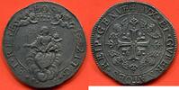 Ausländische Münzen 2 SCUDI ITALIE GENES A LA MADONE 1692 A/ET REGE EOS 1692 ITC R/ DVX ET GVBERNATOES REIP GENVE POIDS 75.95g ET 59mm CNI 10/11-RICI 294 -
