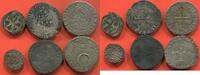 Lots LOT DE 6 MONNAIES ROYALES ET FÉODALES A VOIR ET A RÉPERTORIER LOT 2A -