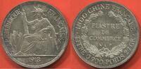Ausländische Münzen 1 PIASTRE 1913 INDOCHINE  DE COMMERCE EN ARGENT ANNÉ... 7,530.48 元 含税 ＋  167.34 元 运费