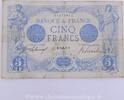 5 Francs Bleu type 1905 5 Francs Bleu 18.9.1912, C.968/612, TB+ -